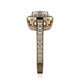 Michael M Prong Round Engagement Ring