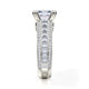 Michael M Pave Princess Engagement Ring
