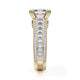 Michael M Pavé Princess Engagement Ring