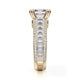 Michael M Pave Princess Engagement Ring