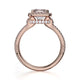 Michael M Prong Radiant Engagement Ring
