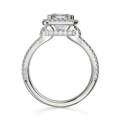 Michael M Prong Radiant Engagement Ring