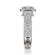 Michael M Prong Radiant Engagement Ring