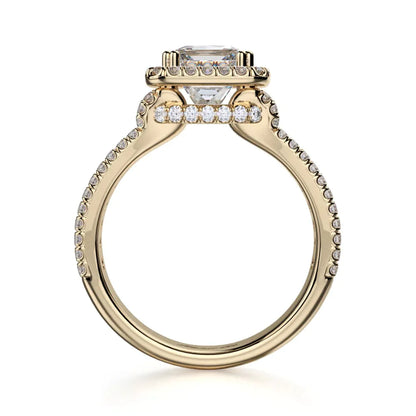 Michael M Prong Radiant Engagement Ring