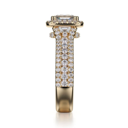 Michael M Prong Radiant Engagement Ring