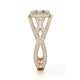 Michael M Prong Cushion Engagement Ring