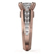 Michael M Channel Princess Engagement Ring