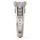 Michael M Channel Princess Engagement Ring