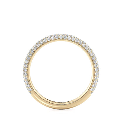 Michael M Pave Wedding Band