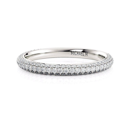 Michael M Pave Wedding Band