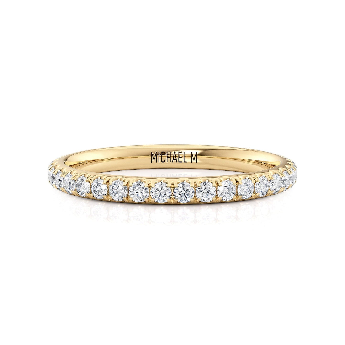 Michael M Pave Wedding Band