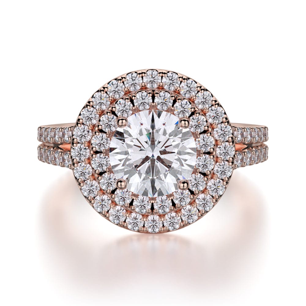 MICHAEL M Engagement Rings Rose Gold Europa R540-1 R540-1RG