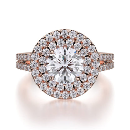 MICHAEL M Engagement Rings Rose Gold Europa R540-1 R540-1RG