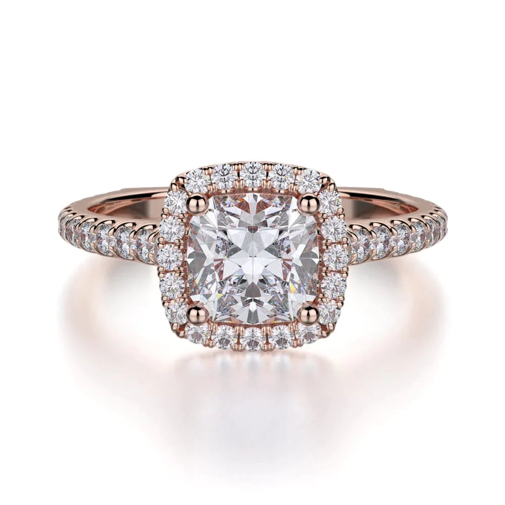 MICHAEL M Engagement Rings Rose Gold Europa R559S-1 R559S-1RG