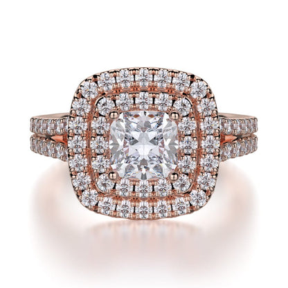 MICHAEL M Engagement Rings Rose Gold Europa R560-1 R560-1RG