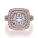 MICHAEL M Engagement Rings Rose Gold Europa R560-2 R560-2RG