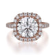 MICHAEL M Engagement Rings Rose Gold Europa R660-2 R660-2RG