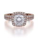 MICHAEL M Engagement Rings Rose Gold Europa R682-1.5 R682-1.5RG
