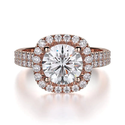 MICHAEL M Engagement Rings Rose Gold Europa R683-1.5 R683-1.5RG