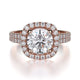 MICHAEL M Engagement Rings Rose Gold Europa R683-1.5 R683-1.5RG
