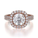 MICHAEL M Engagement Rings Rose Gold Europa R683-1.5 R683-1.5RG