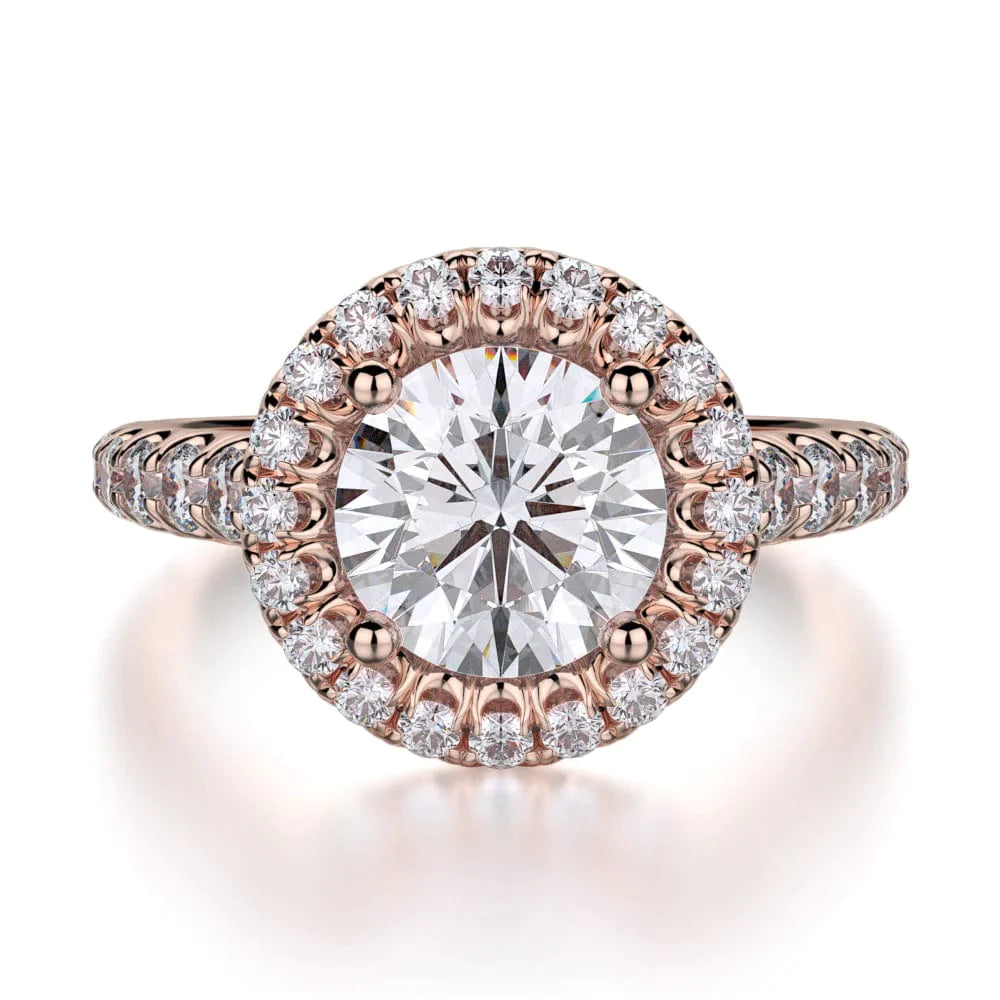 MICHAEL M Engagement Rings Rose Gold Europa R693-1.5 R693-1.5RG