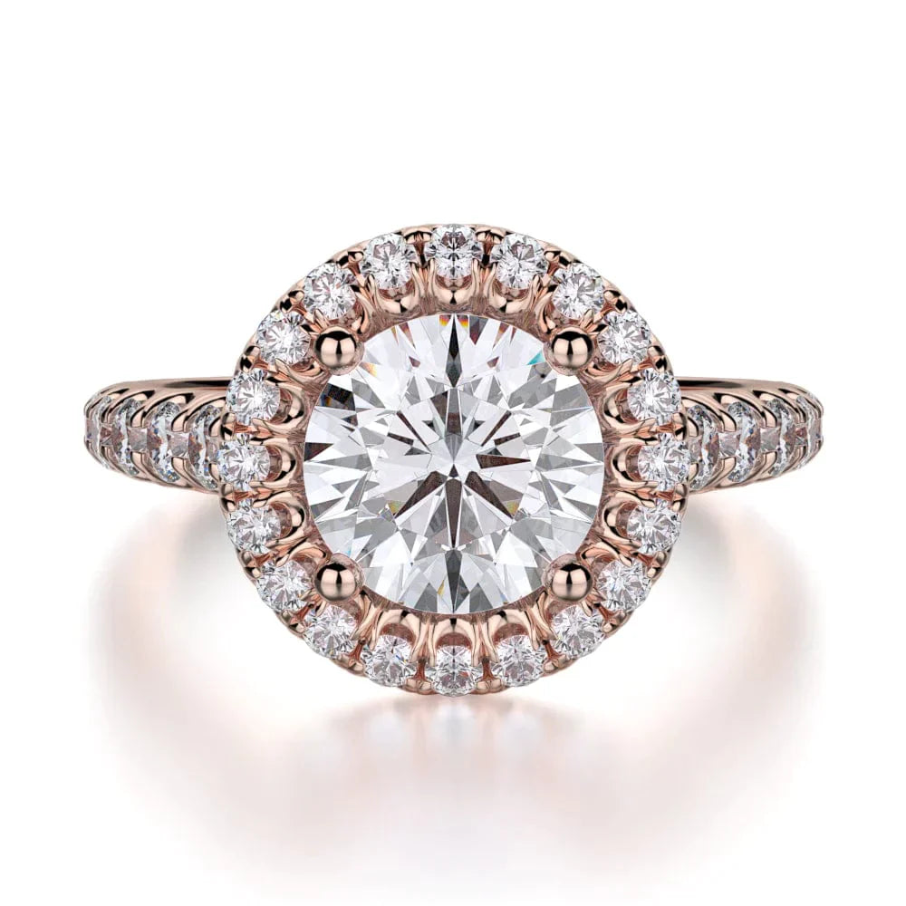 MICHAEL M Engagement Rings Rose Gold Europa R693-1.5 R693-1.5RG