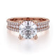MICHAEL M Engagement Rings Rose Gold Strada R671-1.5 R671-1.5RG