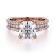 MICHAEL M Engagement Rings Rose Gold Strada R671-1.5 R671-1.5RG