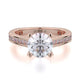 MICHAEL M Engagement Rings Rose Gold Strada R672-1.5 R672-1.5RG