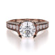 MICHAEL M Engagement Rings Rose Gold Strada R678-1.5 R678-1.5RG