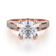 MICHAEL M Engagement Rings Rose Gold Strada R684-1.5 R684-1.5RG
