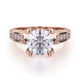 MICHAEL M Engagement Rings Rose Gold Strada R684-1.5 R684-1.5RG