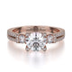 MICHAEL M Engagement Rings Rose Gold Trinity R502-1 R502-1RG