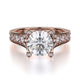 MICHAEL M Engagement Rings Rose Gold Trinity R507-1 R507-1RG
