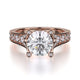 MICHAEL M Engagement Rings Rose Gold Trinity R507-1 R507-1RG