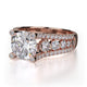 Michael M Round Engagement Ring