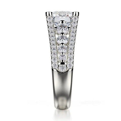Michael M Round Engagement Ring