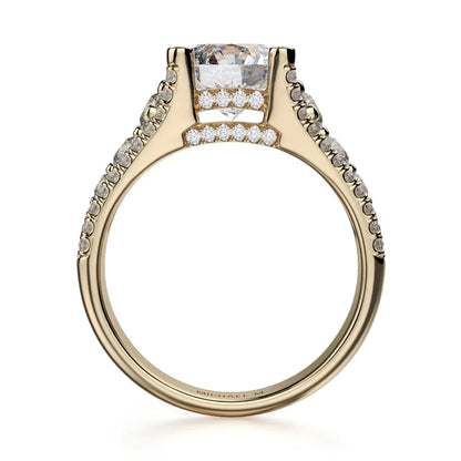 Michael M Round Engagement Ring
