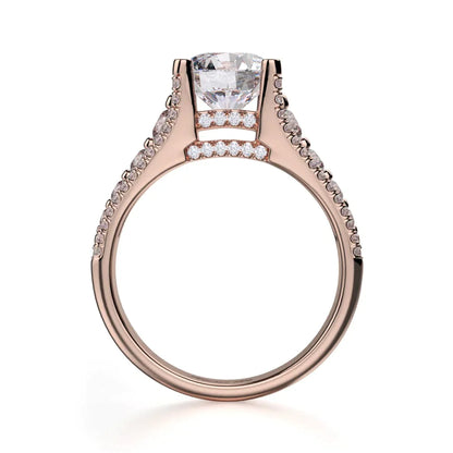 Michael M Round Engagement Ring
