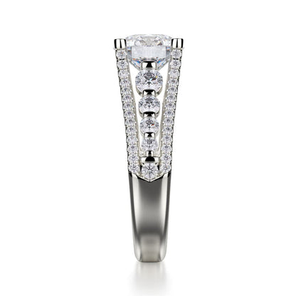 Michael M Round Engagement Ring