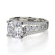 Michael M Round Engagement Ring