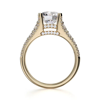 Michael M Round Engagement Ring