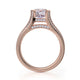 Michael M Pave Round Engagement Ring