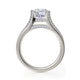 Michael M Pavé Round Engagement Ring