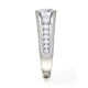 Michael M Pavé Round Engagement Ring