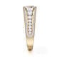 Michael M Pave Round Engagement Ring