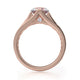 Michael M Channel Round Engagement Ring