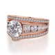 Michael M Channel Round Engagement Ring