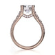 Michael M Bezel Round Engagement Ring